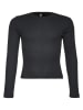 Blue Effect Longsleeve in Schwarz