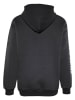 Blue Effect Hoodie in Schwarz