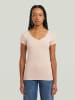 G-Star Shirt "Base V" lichtroze