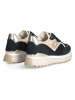 Liu Jo Leren sneakers zwart/beige