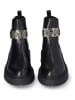 Liu Jo Leder-Boots in Schwarz