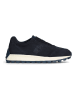 Liu Jo Leder-Sneakers in Dunkelblau