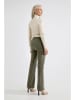 Josephine & Co Dżinsy "Alessandro" - Flare fit - w kolorze zielonym