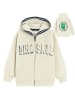 COOL CLUB Sweatjacke in Creme