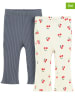 COOL CLUB 2er-Set: Leggings in Grau/ Creme