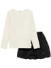 COOL CLUB 2tlg. Outfit in Creme/ Schwarz