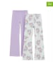 COOL CLUB 2-delige set: leggings paars/grijs