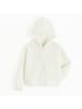 COOL CLUB Sweatjacke in Creme
