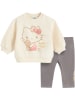 COOL CLUB 2tlg. Outfit in Grau/ Creme