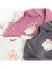 COOL CLUB 4er-Set: Bodys in Anthrazit/ Rosa/ Creme