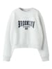 name it Sweatshirt lichtgrijs