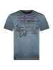 Geographical Norway Koszulka "Jelegant" w kolorze granatowym