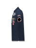Geographical Norway Koszulka polo "Karadock" w kolorze granatowym