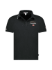 Geographical Norway Koszulka polo "Kara" w kolorze czarnym