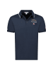 Geographical Norway Koszulka polo "Kara" w kolorze granatowym