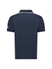 Geographical Norway Koszulka polo "Kara" w kolorze granatowym