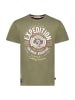 Geographical Norway Koszulka "Jaldemar" w kolorze khaki