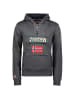 Geographical Norway Hoodie "Gymclass" in Anthrazit