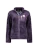 Geographical Norway Kurtka polarowa "Precious" w kolorze fioletowym