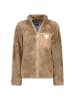 Geographical Norway Fleecejacke "Precious" in Hellbraun