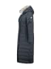 Geographical Norway Doorgestikte mantel "Constance" donkerblauw