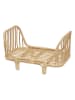 OYOY mini Łóżeczko "Nana" w kolorze jasnobrązowym dla lalek - 3+