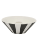 OYOY living design Świecznik "Toppu" w kolorze czarno-białym - Ø 10,5 cm