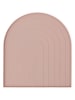 OYOY living design Geschirr-Abtropfmatte in Rosa - (B)40 x (H)36 cm