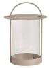 OYOY living design Windlicht "Maki" lichtbruin - (H)29 x Ø 20,5 cm