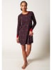 Skiny Nachthemd auberginekleurig/rood