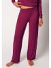 Skiny Pyjama-Hose in Beere