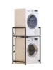 Scandinavia Concept Waschmaschinenschrank in Schwarz - (B)70 x (H)116 x (T)60 cm