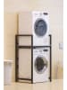 Scandinavia Concept Waschmaschinenschrank in Schwarz - (B)70 x (H)116 x (T)60 cm