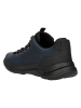 Wojas Leren trekkingschoenen donkerblauw