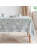 Mint Rugs Obrus "Floral And Tropical Galan" w kolorze biało-miętowym