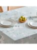Mint Rugs Tafellaken "Floral And Tropical Galan" mintgroen/wit