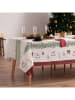 Mint Rugs Obrus "Christmas Gabriel" w kolorze biało-czerwonym