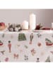 Mint Rugs Tafellaken "Christmas Nutcracker" wit/groen