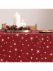 mint Deco Tafellaken "Christmas Spirit" rood/wit