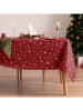 mint Deco Tafellaken "Christmas Spirit" rood/wit