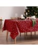 mint Deco Obrus "Christmas Spirit" w kolorze czerwono-białym