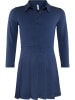 Blue Effect Jurk donkerblauw