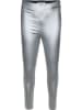 Blue Effect Leggings in Silber