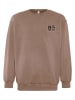 Blue Effect Sweatshirt in Hellbraun