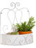 heine home Wandregal in Weiß - (B)30 x (H)34 x (T)15 cm