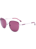 Tom Tailor Dameszonnebril zilverkleurig/bordeaux