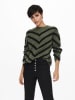 ONLY Sweter w kolorze oliwkowo-czarnym