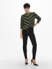 ONLY Trui kaki/zwart