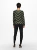 ONLY Trui kaki/zwart