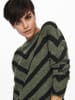 ONLY Sweter w kolorze oliwkowo-czarnym